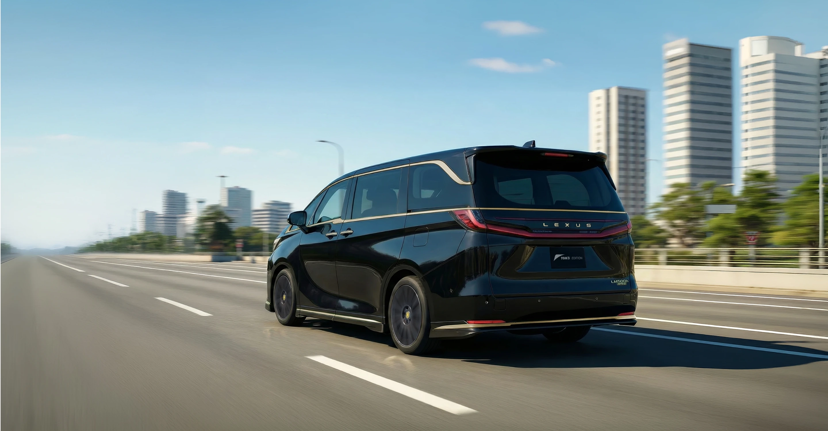 LEXUS LM TOM'S EDITION GOLD LIMITEDの画像